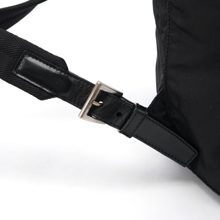 Prada B4650 Black Tessuto Vela Backpack