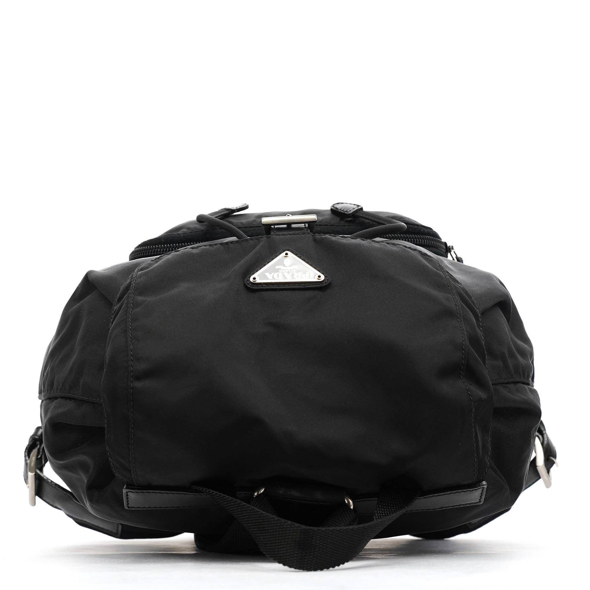 Prada B4650 Black Tessuto Vela Backpack