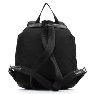 Prada B4650 Black Tessuto Vela Backpack