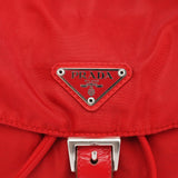Prada B4650 Red Tessuto Vela Backpack