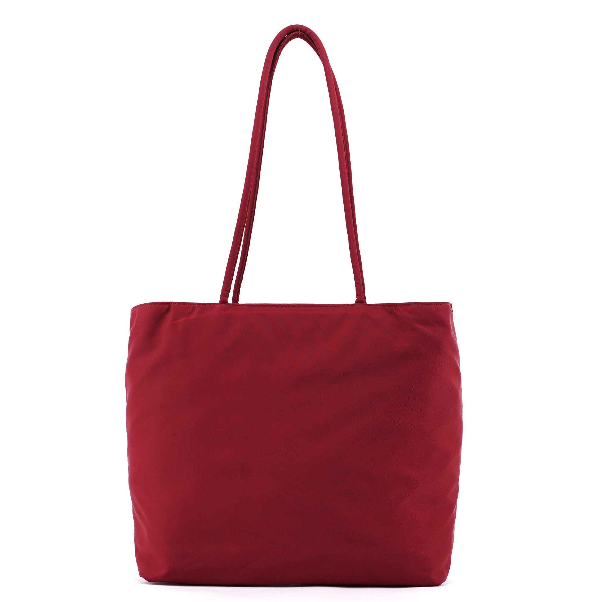 Prada B4680 Burgundy Tessuto Tote