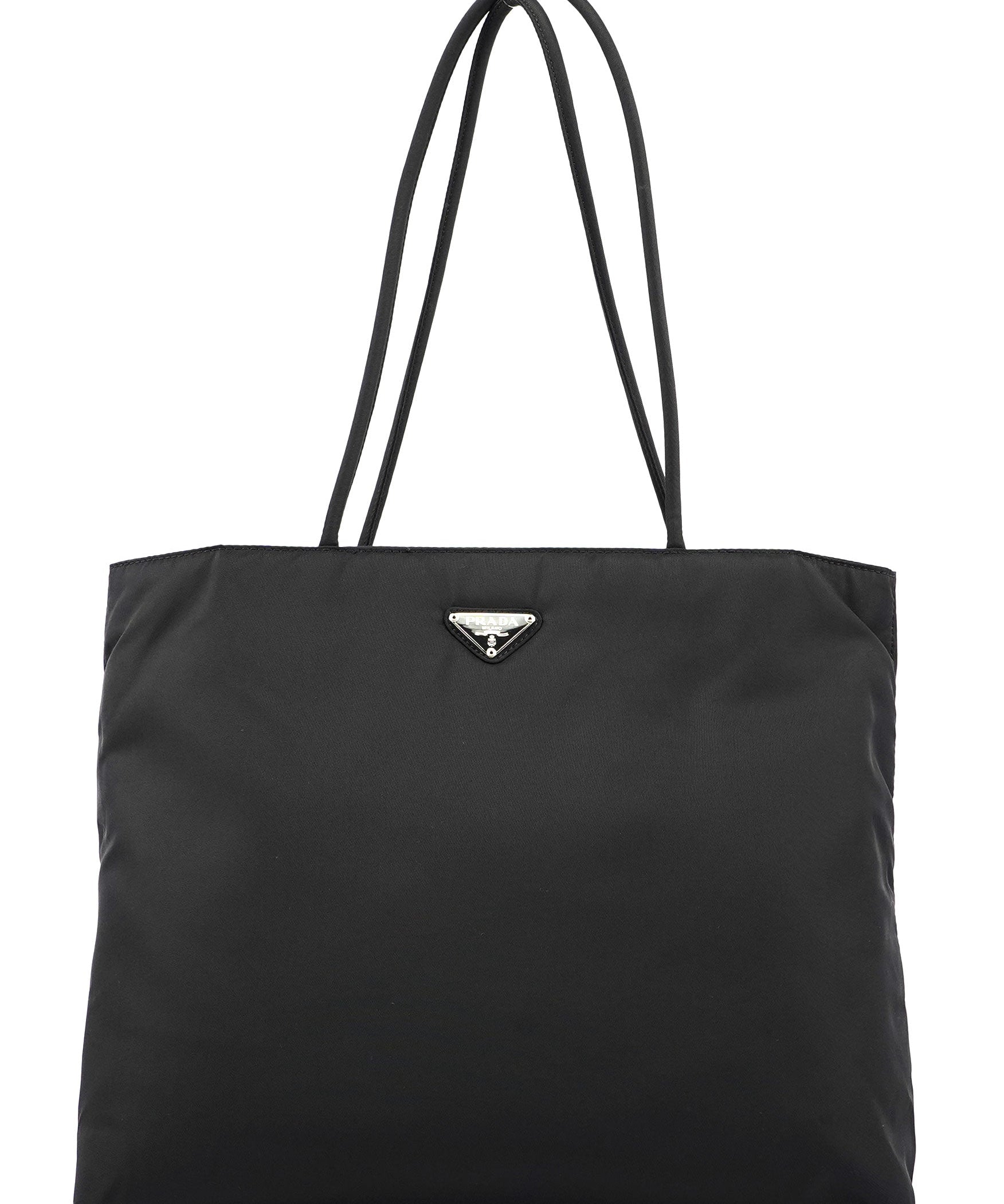 Prada B4681 Black Tessuto City Tote