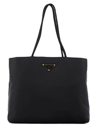 Prada B4681 Black Tessuto City Tote Bag