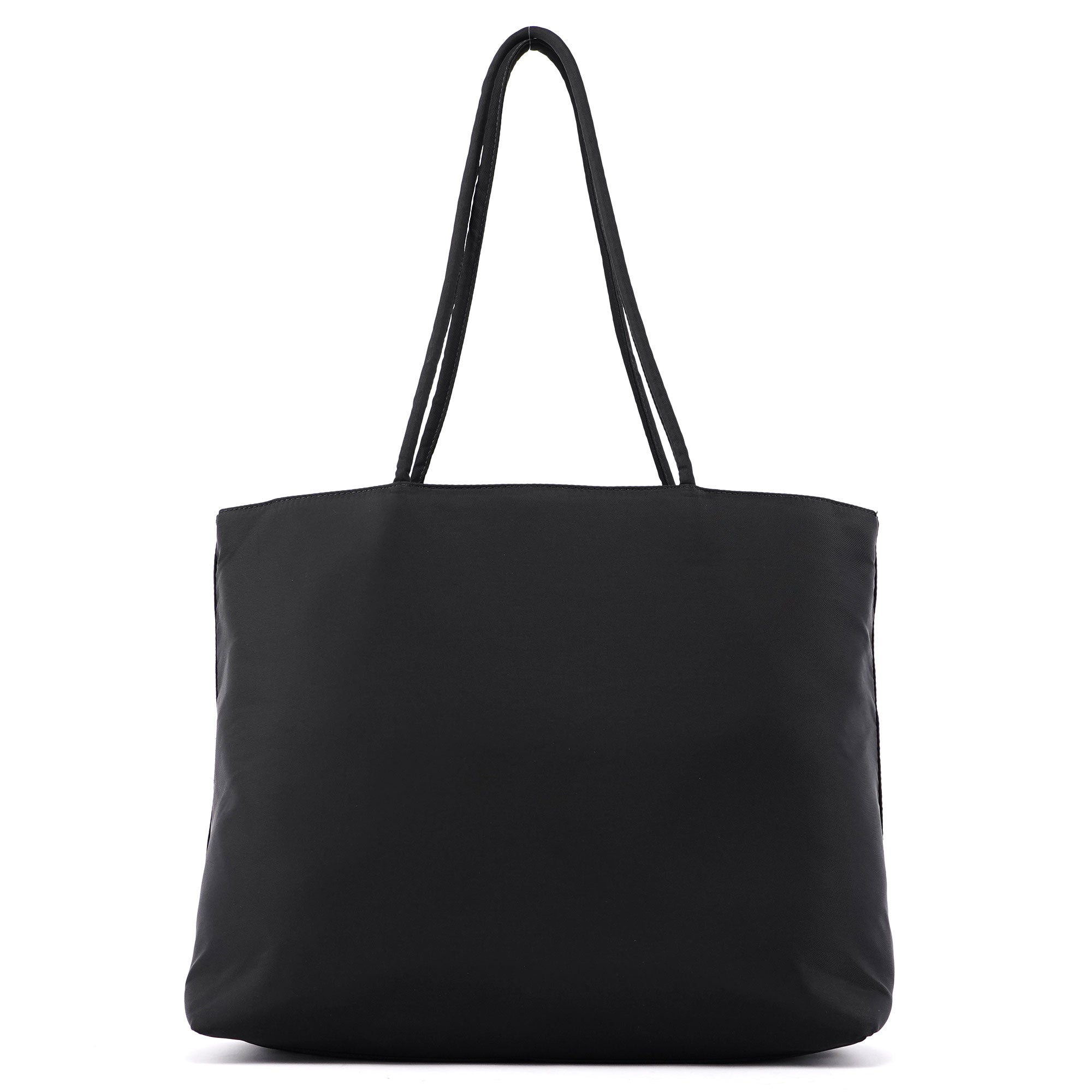 Prada B4681 Black Tessuto City Tote Bag