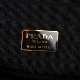 Prada B4681 Black Tessuto City Tote Bag