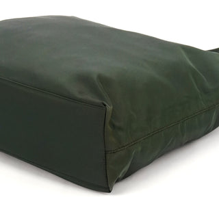 Prada B4681 Green Tessuto City Nylon Tote Bag
