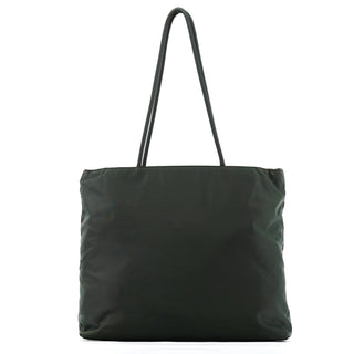 Prada B4681 Green Tessuto City Nylon Tote Bag