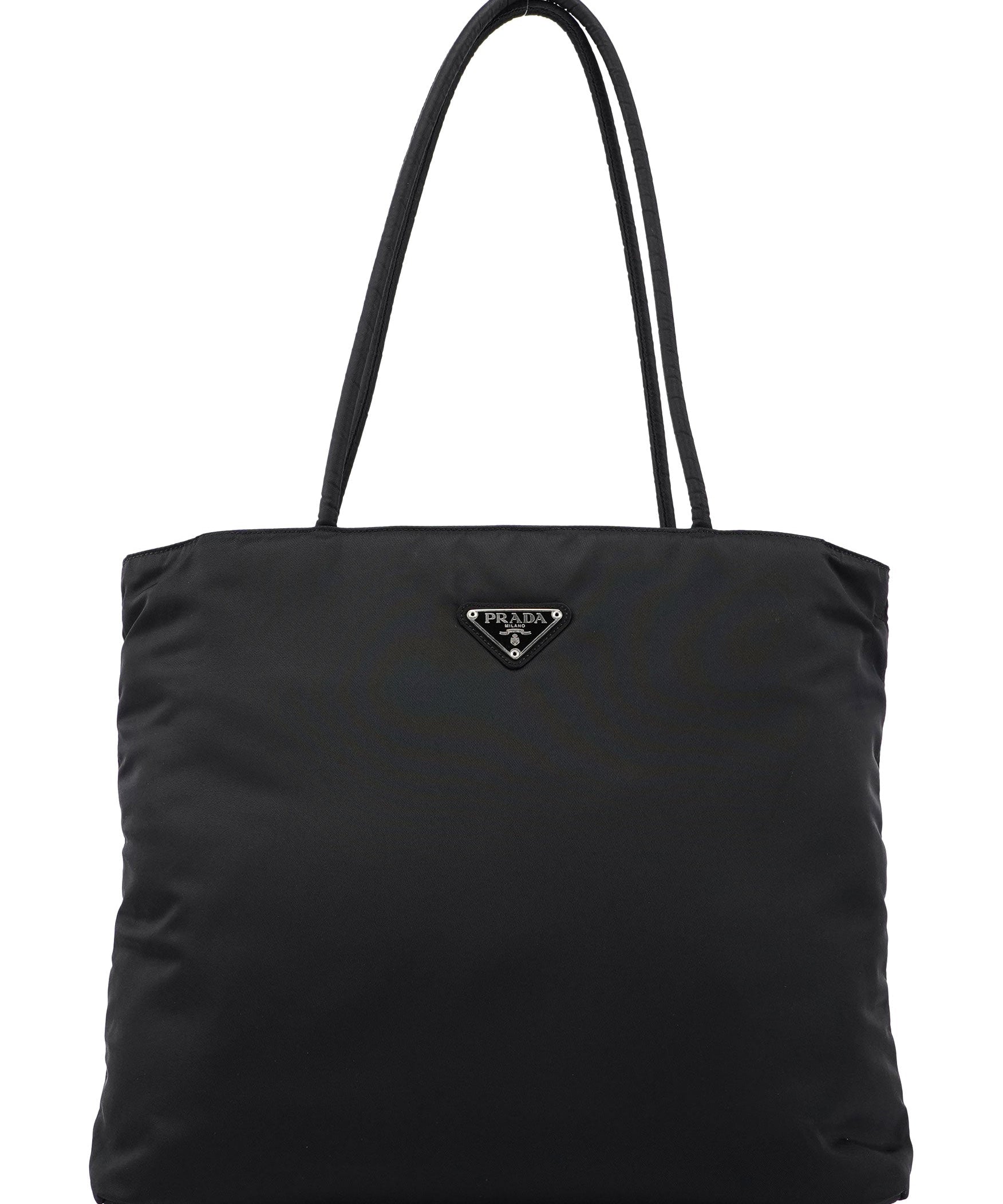 Prada B4681 Large Black Tessuto City Tote Bag