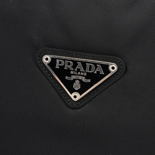 Prada B4681 Large Black Tessuto City Tote Bag