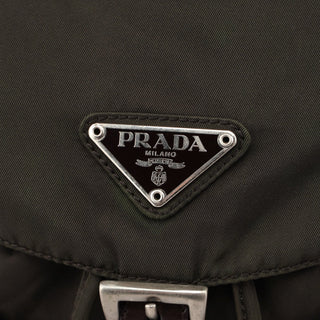 Prada B5885 Green Tessuto Vela Backpack