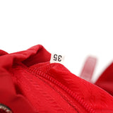 Prada B5885 Tessuto Vela Rucksack in Rot