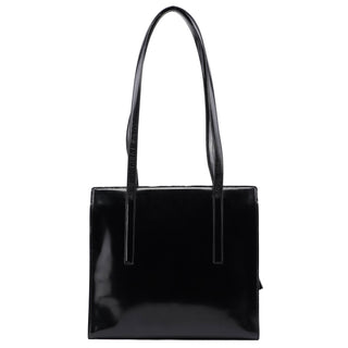 Prada B6010 Black Spazzolato Tote Bag