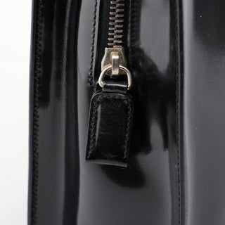 Prada B6010 Black Spazzolato Tote Bag