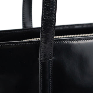 Prada B6010 Black Spazzolato Tote Bag