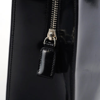 Prada B6010 Black Spazzolato Tote Bag