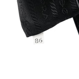 Prada B6013 1995 Black Spazzolato Sport Tote Bag
