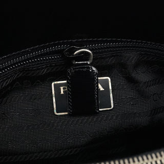 Prada B6013 1995 Black Spazzolato Sport Tote Bag