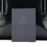 Prada B6013 1995 Black Spazzolato Sport Tote Bag