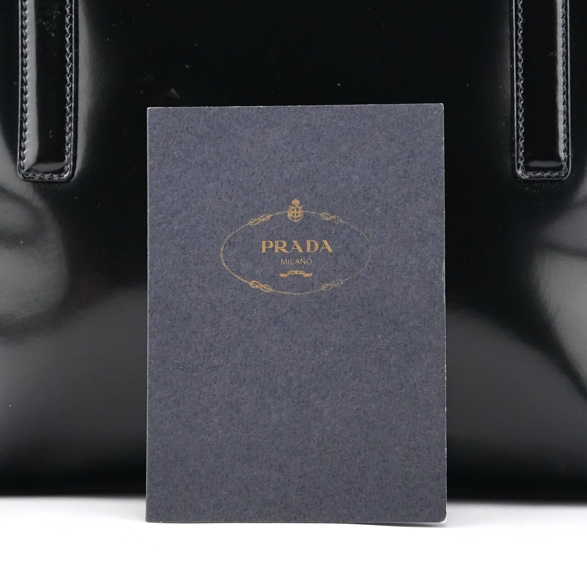 Prada B6013 1995 Black Spazzolato Sport Tote Bag