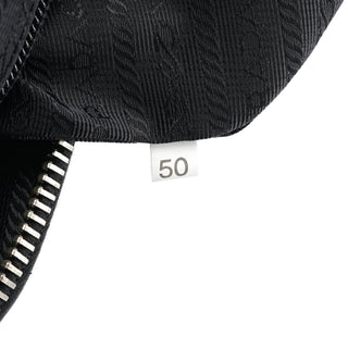 Prada B6017 1995 Black Spazzolato Sport Tote Bag