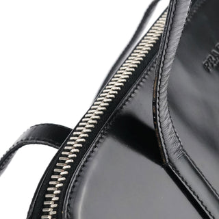 Prada B6017 1995 Black Spazzolato Sport Tote Bag