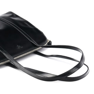 Prada B6017 1995 Black Spazzolato Sport Tote Bag