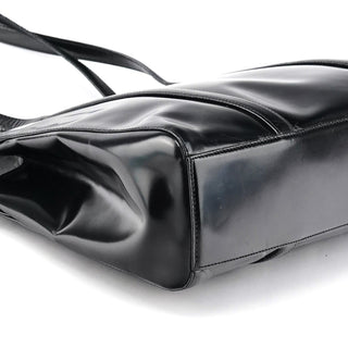 Prada B6017 1995 Black Spazzolato Sport Tote Bag