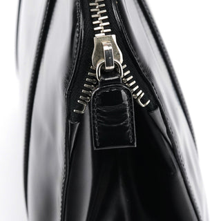 Prada B6017 1995 Black Spazzolato Sport Tote Bag