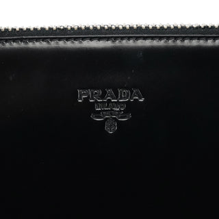 Prada B6017 1995 Black Spazzolato Sport Tote Bag