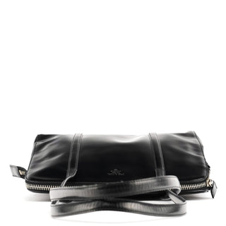 Prada B6017 1995 Black Spazzolato Sport Tote Bag