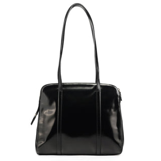 Prada B6017 1995 Black Spazzolato Sport Tote Bag