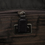 Prada B6059 Dark Green Tessuto Trend Nappa Tote Bag
