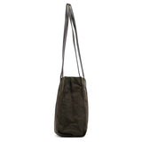 Prada B6059 Dark Green Tessuto Trend Nappa Tote Bag