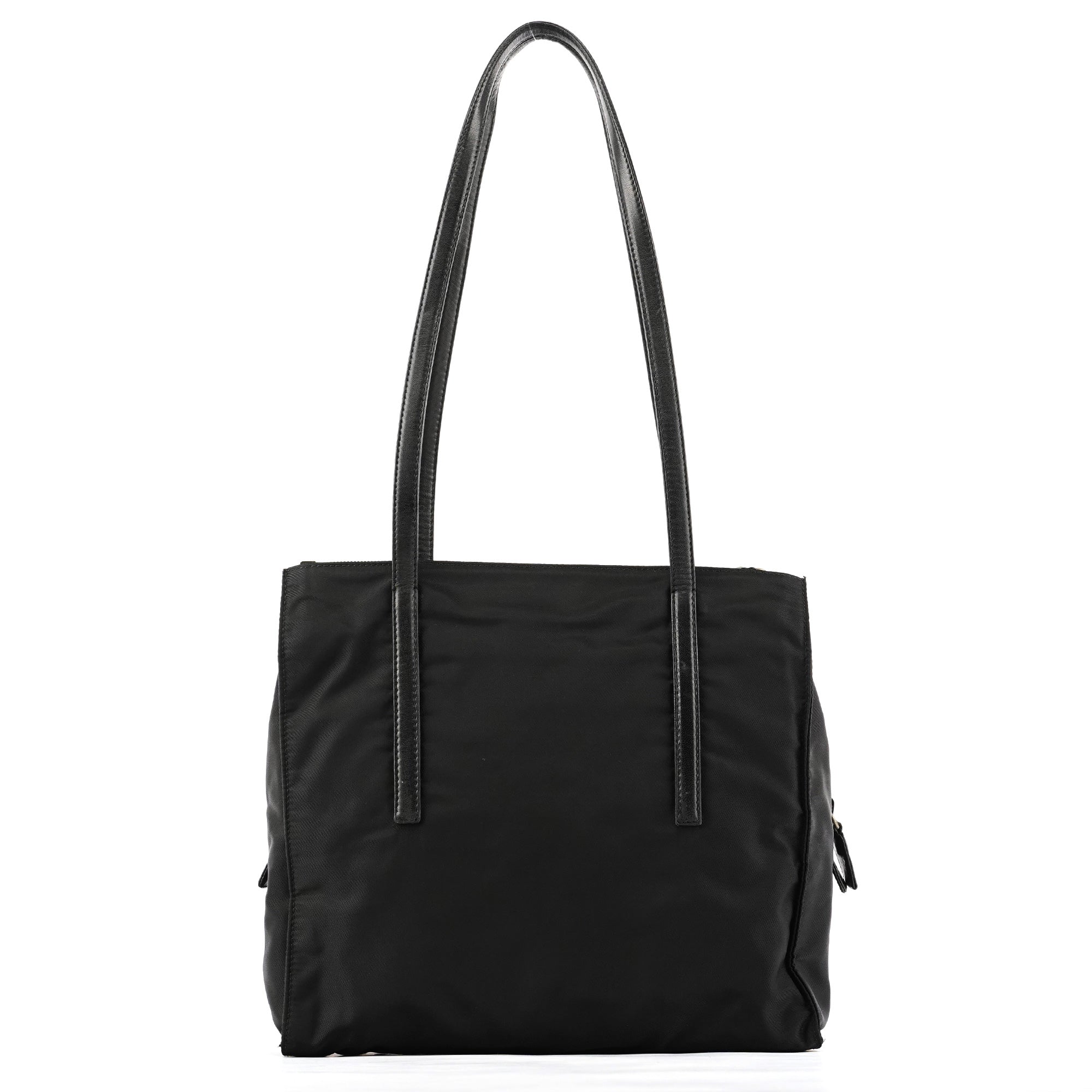 Prada B6081 Black Tessuto Nappa Tote Bag