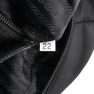 Prada B6081 Black Tessuto Nappa Tote Bag