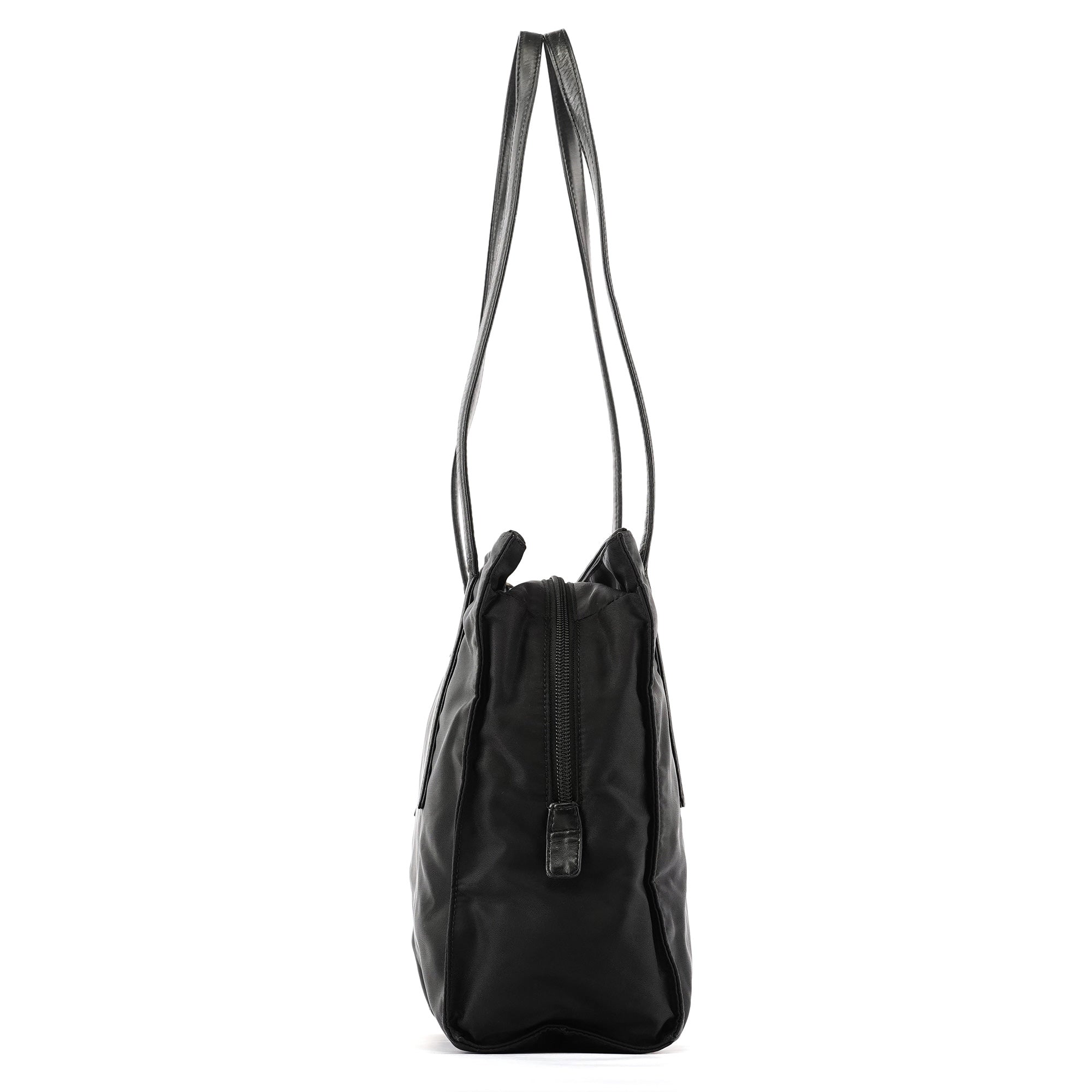 Prada B6081 Black Tessuto Nappa Tote Bag