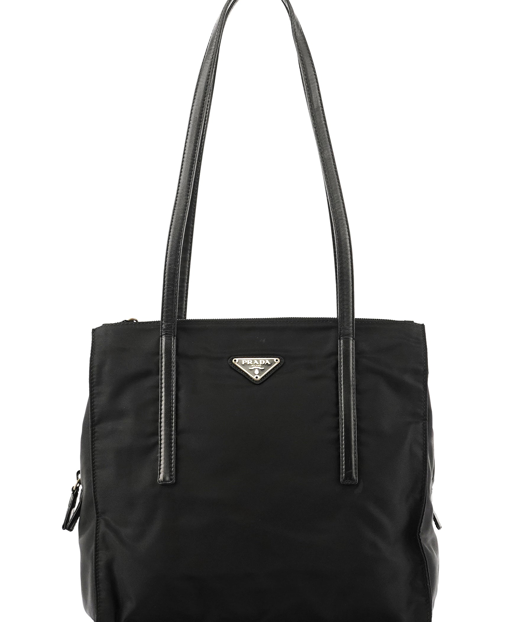 Prada B6081 Black Tessuto Nappa Tote Bag