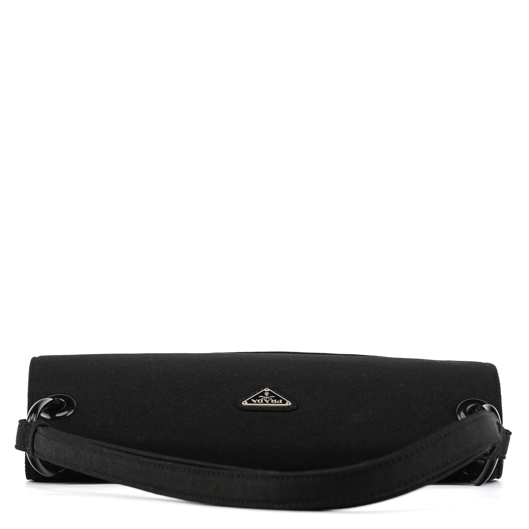Prada B6217 Black Tessuto Swing Nylon Shoulder Bag
