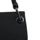 Prada B6217 Black Tessuto Swing Nylon Shoulder Bag