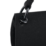 Prada B6217 Black Tessuto Swing Nylon Shoulder Bag