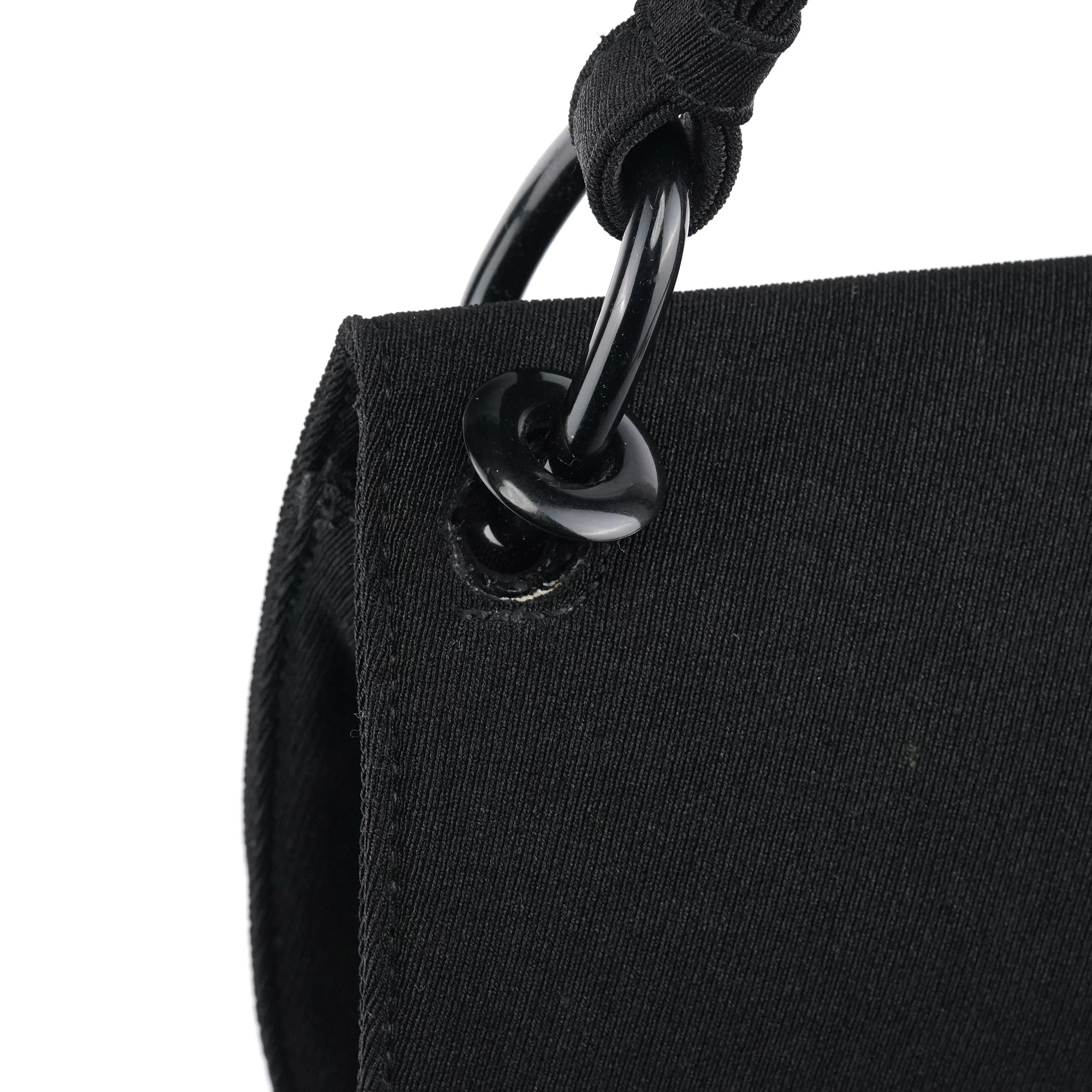 Prada B6217 Black Tessuto Swing Nylon Shoulder Bag