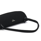 Prada B6217 Black Tessuto Swing Nylon Shoulder Bag