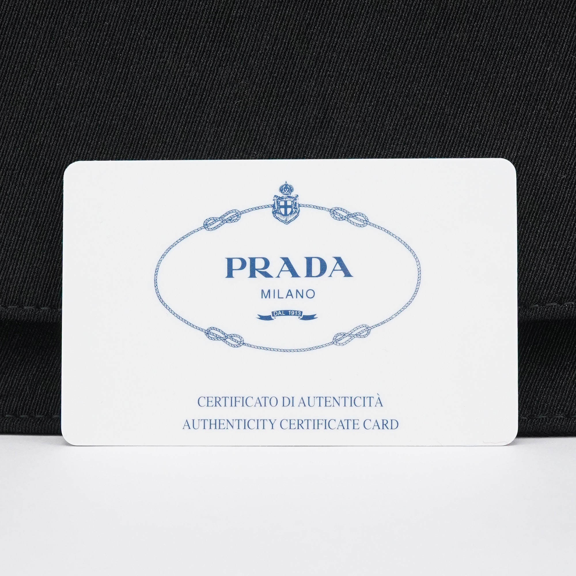 Prada B6217 Black Tessuto Swing Nylon Shoulder Bag