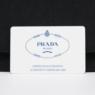 Prada B6217 Black Tessuto Swing Nylon Shoulder Bag