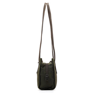 Prada B6224 Green Tessuto Nappa Tote Bag