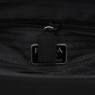 Prada B6242 Black Tessuto City Tote Bag