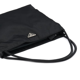 Prada B6242 Black Tessuto City Tote Bag