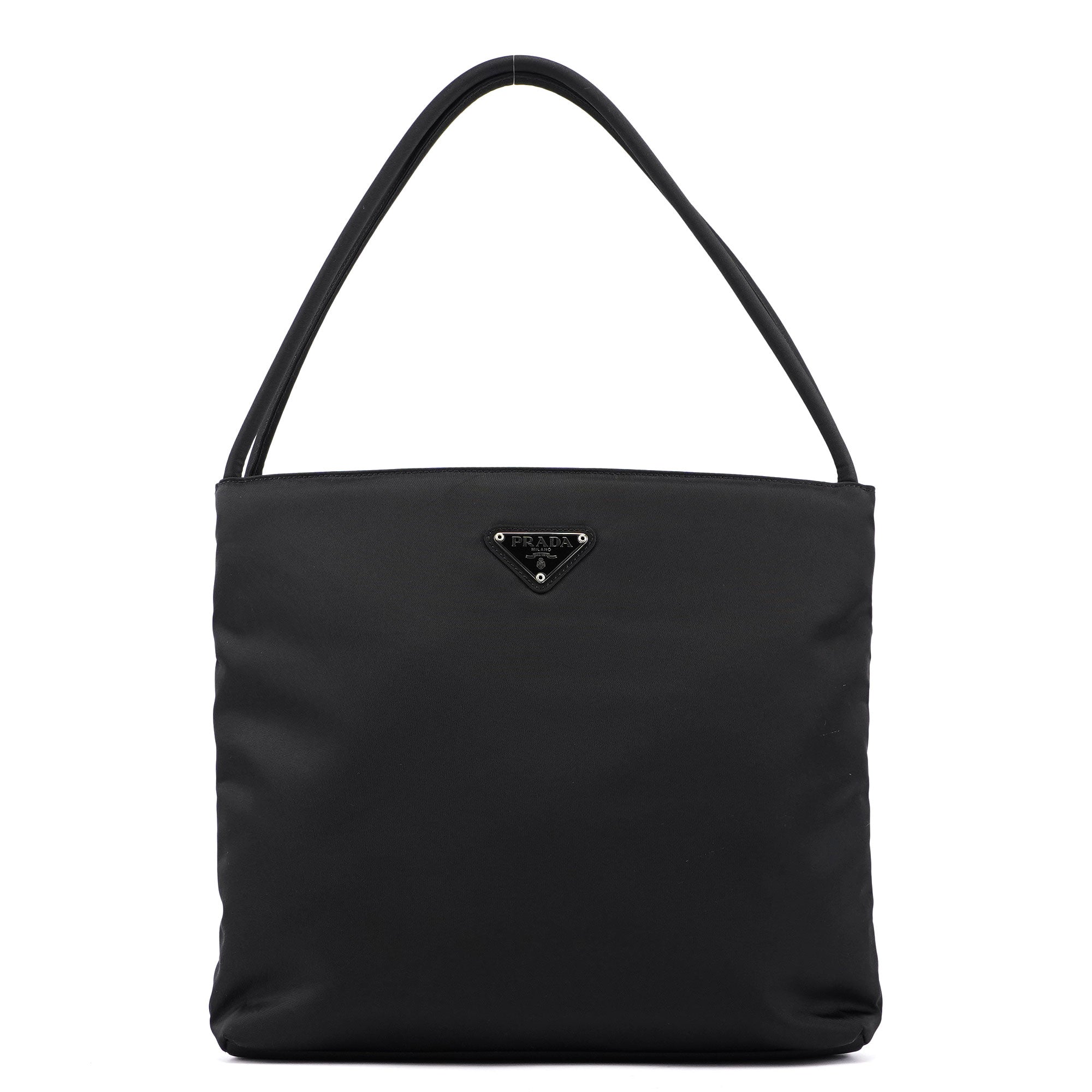 Prada B6242 Black Tessuto City Tote Bag