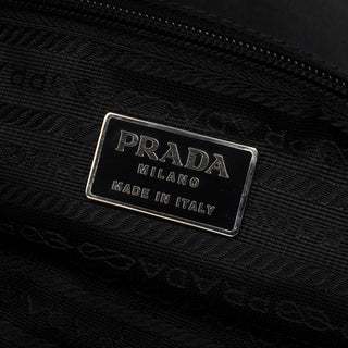 Prada B6242 Black Tessuto City Tote Bag