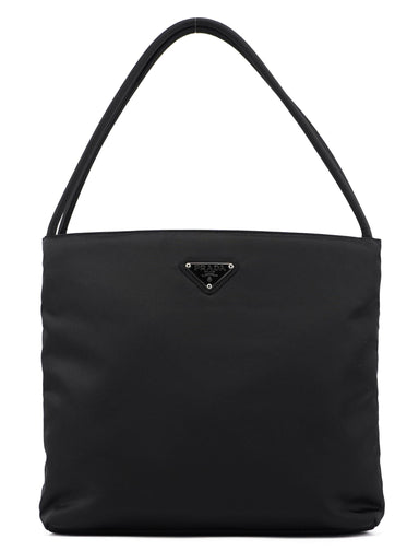 Prada B6242 Black Tessuto City Tote Bag